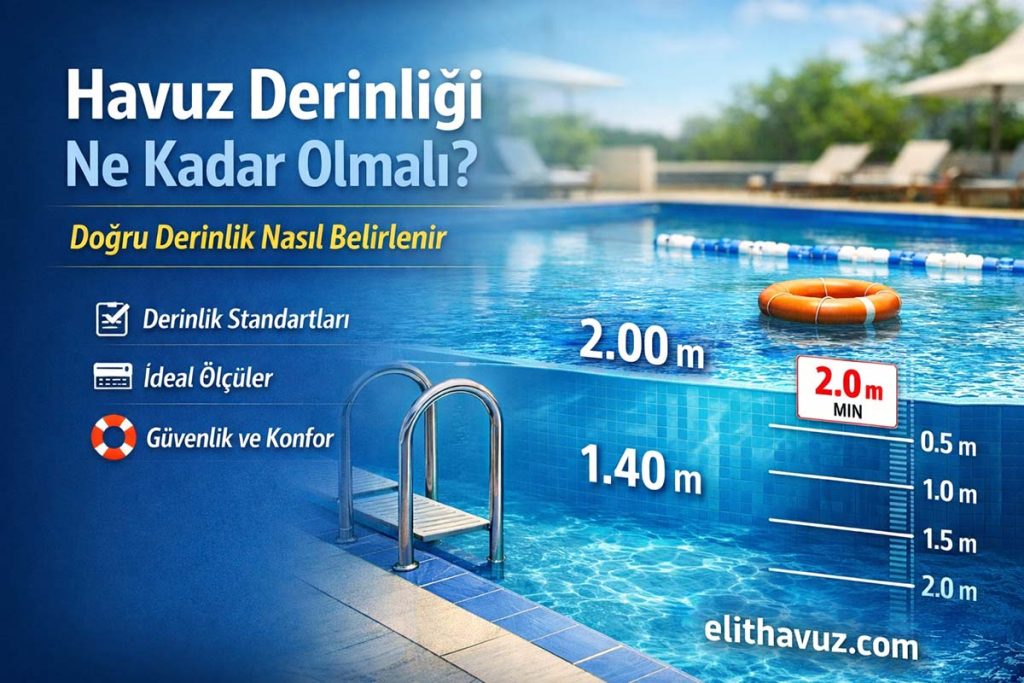 Havuz Derinliği Ne Kadar Olmalı?